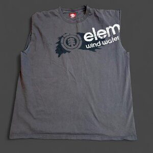 Element grey sleeveless shirt Size XL #skater